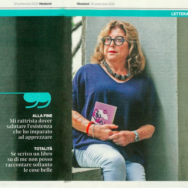 Daniela Ambrosoli im Porträt des Corriere del Ticino